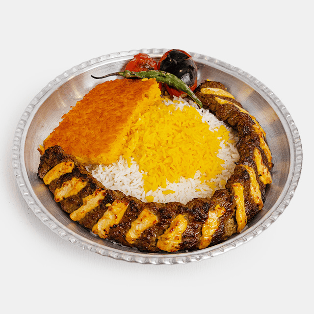 چلو کباب
