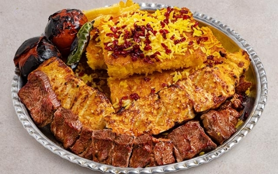 ته چین چنجه-جوجه