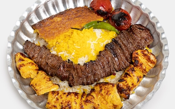 چلو کباب فیله میکس