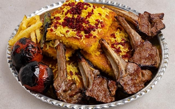 ته چین با شیشلیک