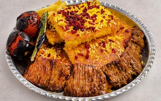 ته چین با فیله گوساله
