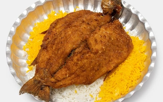 چلو ماهی قزل آلا