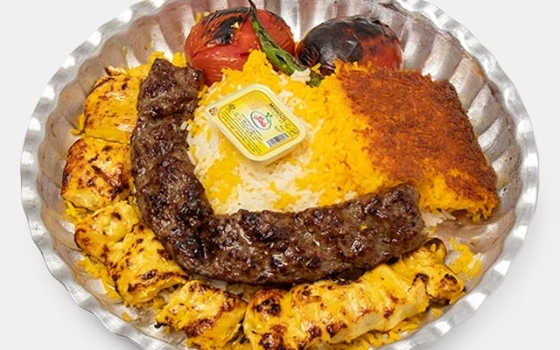 چلو کباب میکس سینه