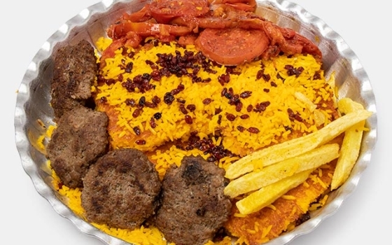 ته چین با کباب دیگی
