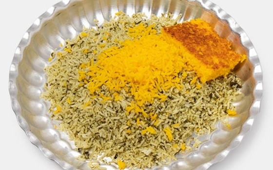 سبزی پلو
