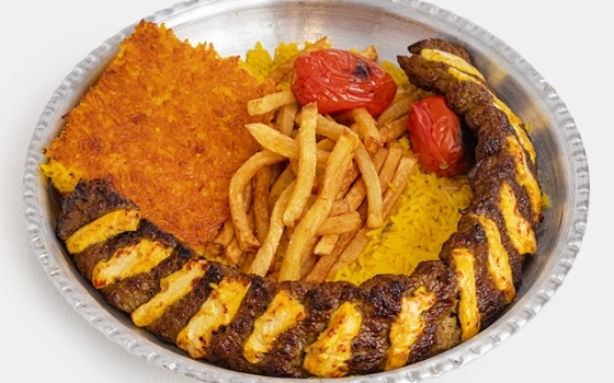 خوراک لقمه نگین دار