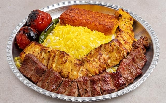 چلو چنجه-جوجه